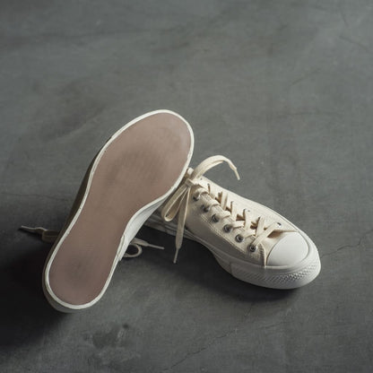 Der SUMMLER SOLO US ARMY GYM SHOES - COTTON CANVAS - NATURAL