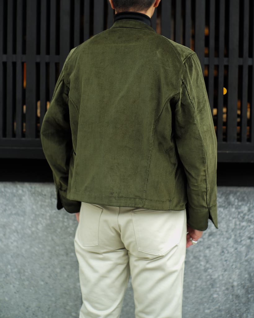 DOLMAN - BABY CORDUROY - DARK OLIVE