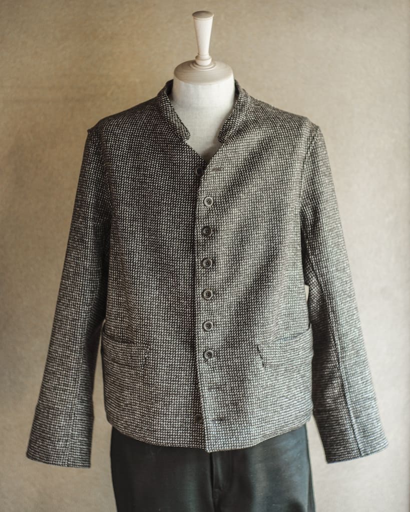 DOLMAN - ORGANIC TWEED BARLEYCORN - BROWN