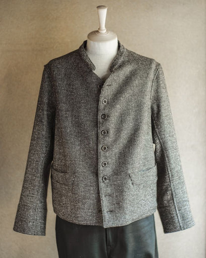 DOLMAN - ORGANIC TWEED BARLEYCORN - BROWN