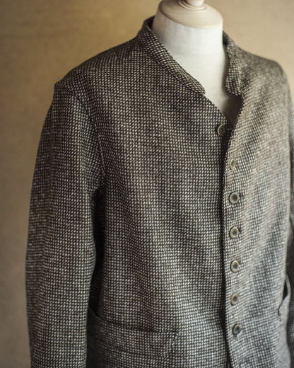 DOLMAN - ORGANIC TWEED BARLEYCORN - BROWN