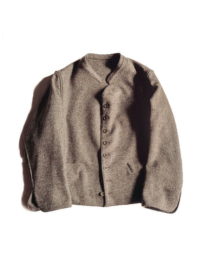 DOLMAN - ORGANIC TWEED BARLEYCORN - BROWN