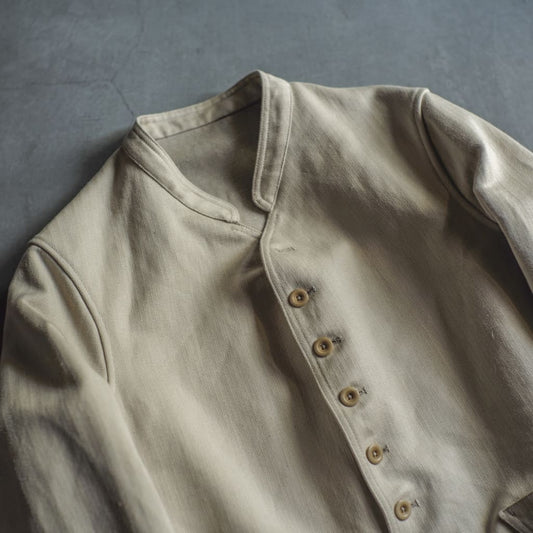 DOLMAN - LINEN COTON HERRING BONE - NATURAL