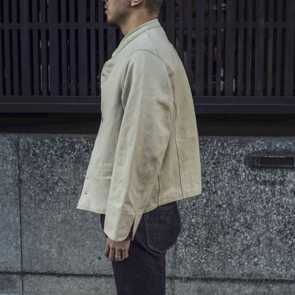 DOLMAN - LINEN COTON HERRING BONE - NATURAL