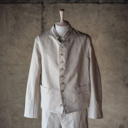 DOLMAN - LINEN COTON HERRING BONE - NATURAL