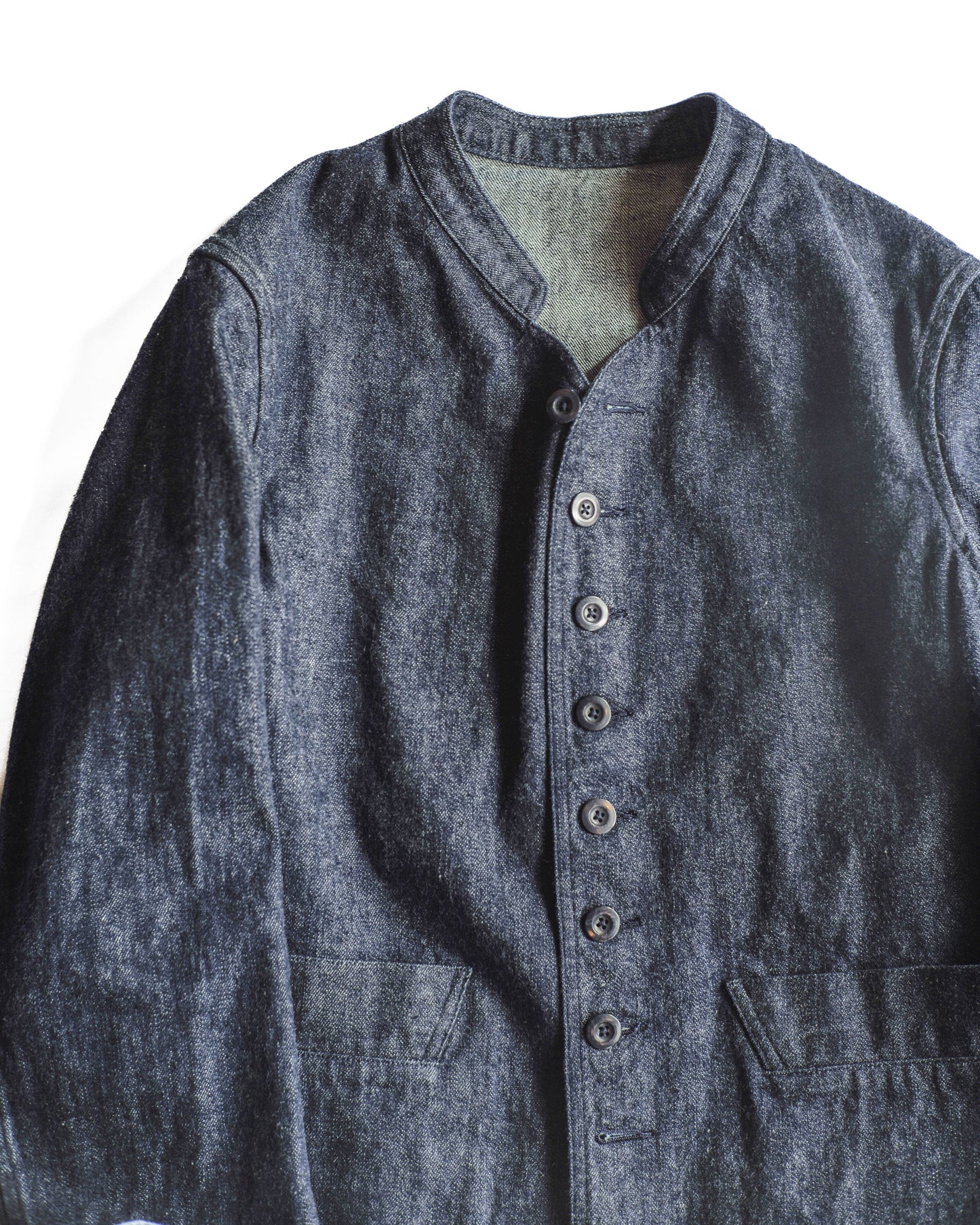 LADIE'S DOLMAN - DENIM ONE WASH - INDIGO