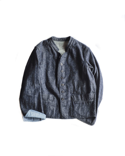 LADIE'S DOLMAN - DENIM ONE WASH - INDIGO