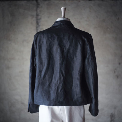 DOLMAN - LINEN- BLACK