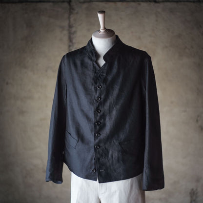 DOLMAN - LINEN- BLACK