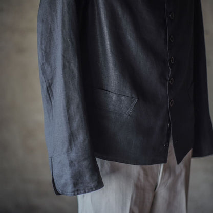 DOLMAN - LINEN- BLACK