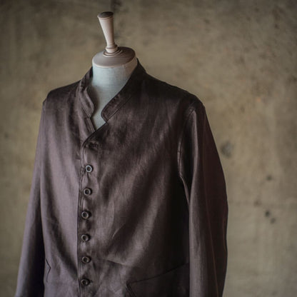 DOLMAN - LINEN TWILL - BROWN