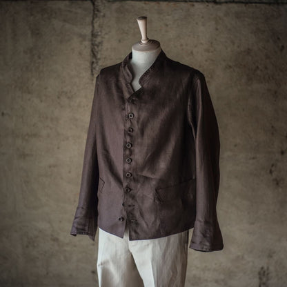 DOLMAN - LINEN TWILL - BROWN