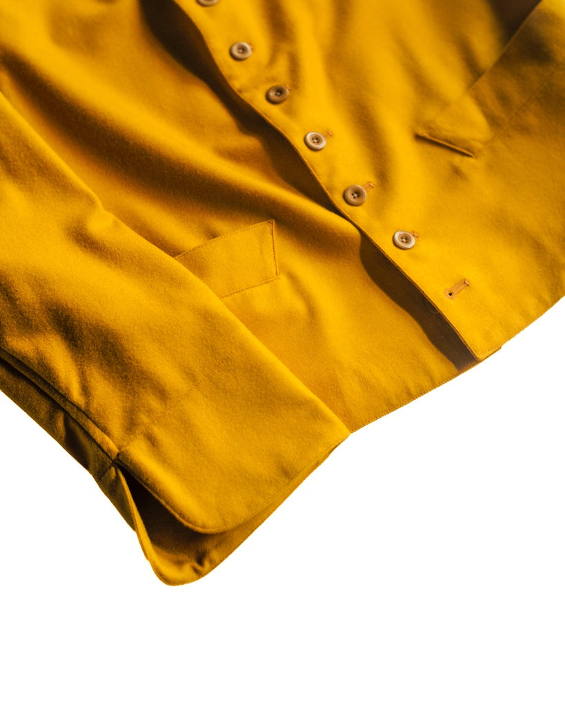 DOLMAN - LODEN WOOL - YELLOW