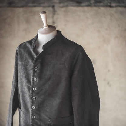 DOLMAN - ENGLISH MOLESKIN - BLACK