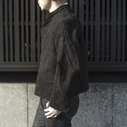 DOLMAN - ENGLISH MOLESKIN - BLACK