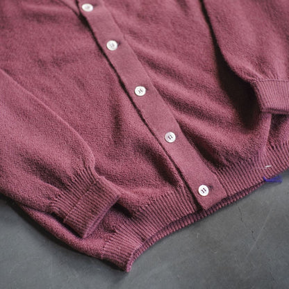 FANNI LEMMERMAYER V NECK CARDIGUN - 1PLY ALPACA - LILAC