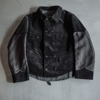FORESTIERE - ENGLISH CORDUROY × GERMAN TWILL - BLACK