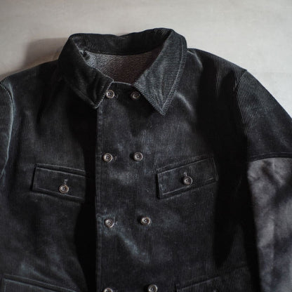 FORESTIERE - ENGLISH CORDUROY × GERMAN TWILL - BLACK