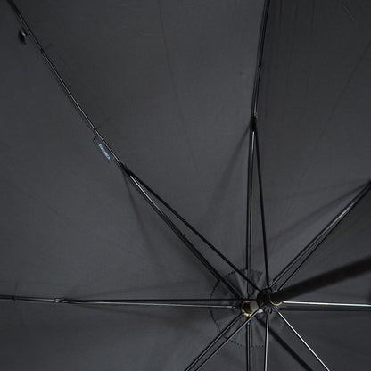 FOX UMBRELLA for ANATOMICA  - BRINDLE MAPLE HANDLE - BLACK