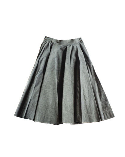 FRIDA - CHAMBRAY - BLACK