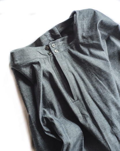 FRIDA - CHAMBRAY - BLACK
