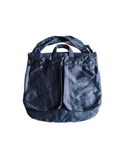 HELMET BAG  - DEAD STOCK FABRIC - NAVY
