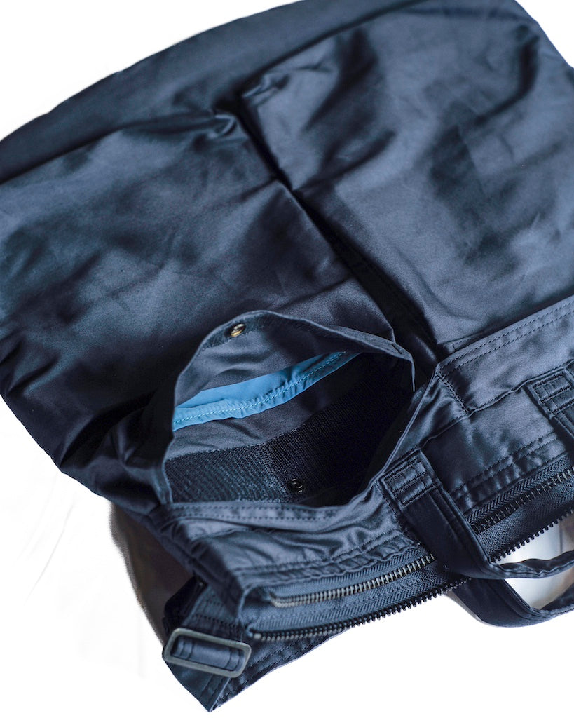 HELMET BAG  - DEAD STOCK FABRIC - NAVY