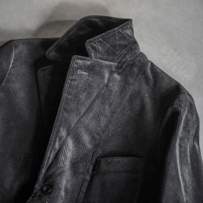 HOBEREAU - HEAVY CORDUROY - BLACK