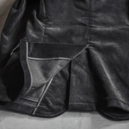 HOBEREAU - HEAVY CORDUROY - BLACK