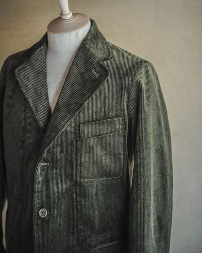 HOBEREAU - HEAVY CORDUROY - DARK OLIVE