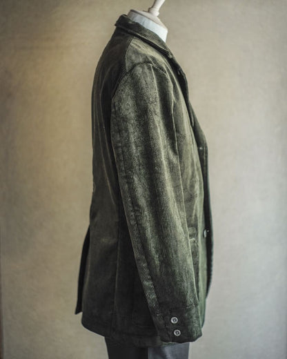 HOBEREAU - HEAVY CORDUROY - DARK OLIVE