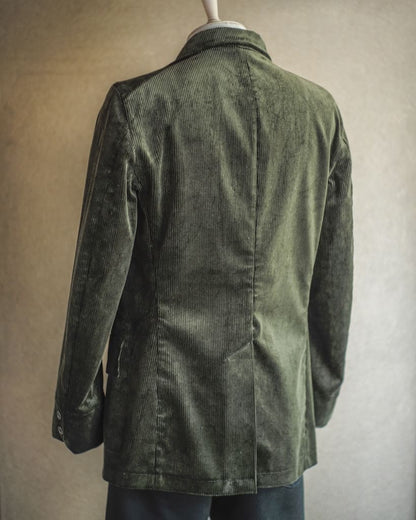 HOBEREAU - HEAVY CORDUROY - DARK OLIVE