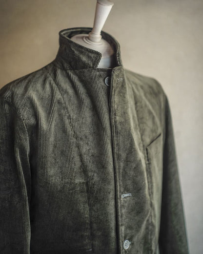 HOBEREAU - HEAVY CORDUROY - DARK OLIVE