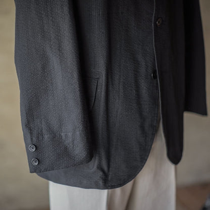 HOBEREAU - SEERSUCKER - DOUBLE BLACK