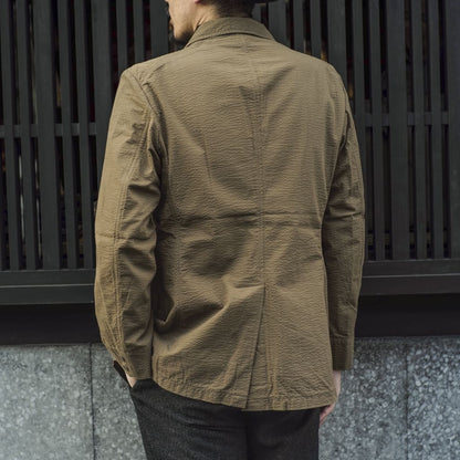 HOBEREAU - SEERSUCKER - KHAKI