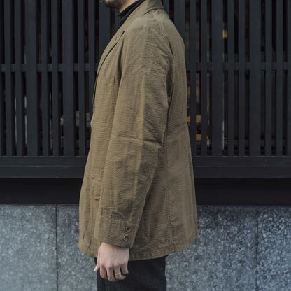 HOBEREAU - SEERSUCKER - KHAKI