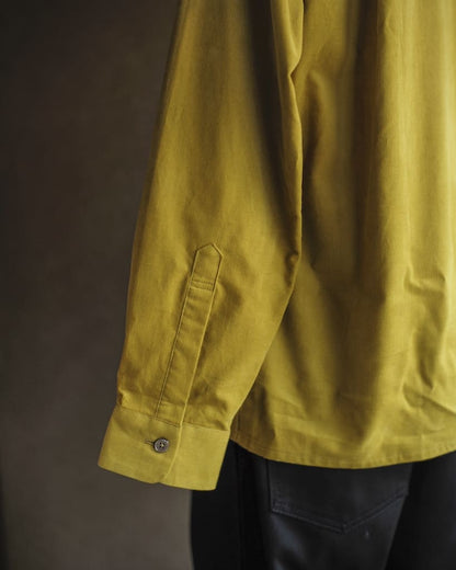 JIMMY SHIRT - 21 WALE COTTON CORDUROY - MUSTARD