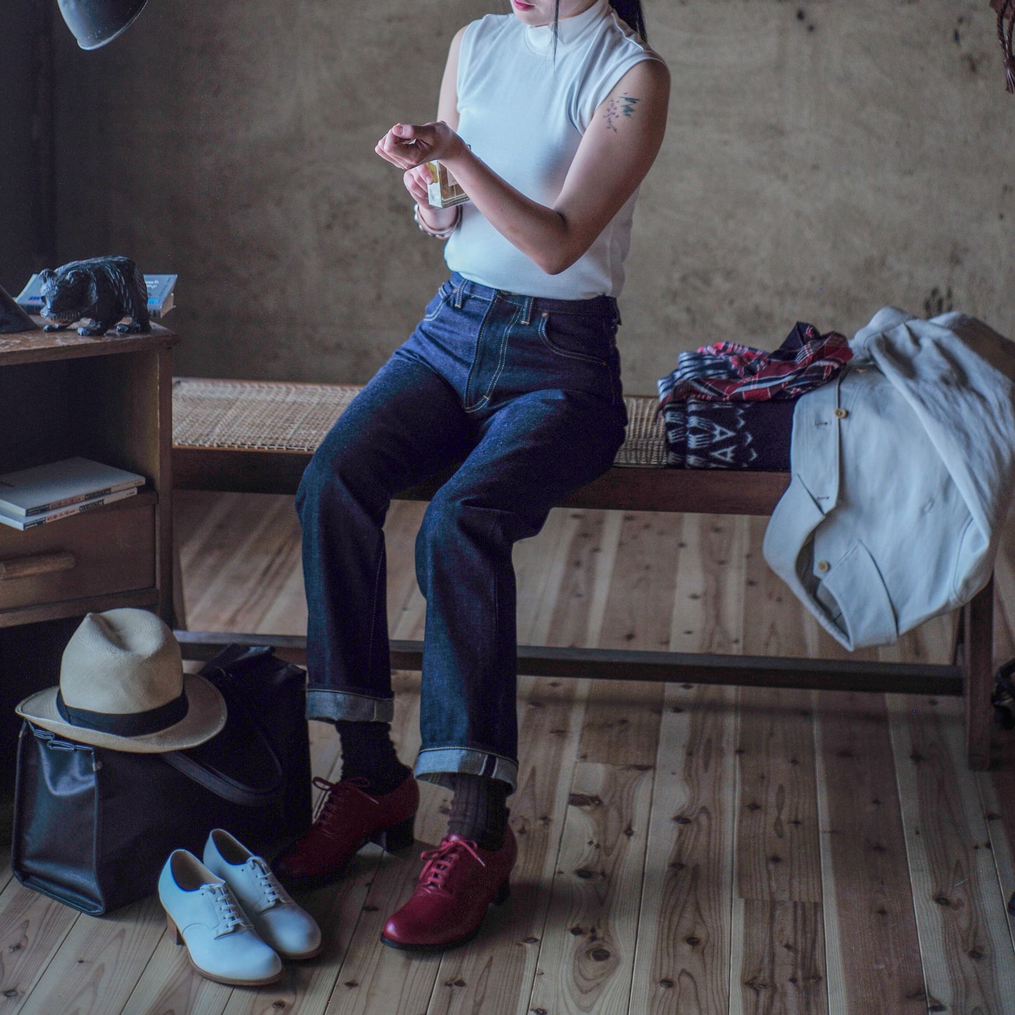 618 MARILYN TWO - NON WASH - INDIGO
