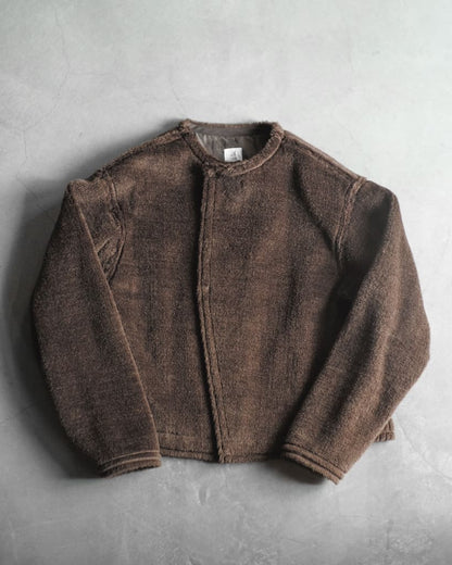 PACO JACKET - WOOL × ALPACA - BROWN