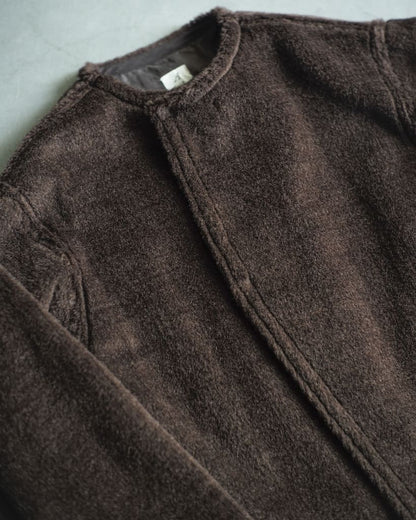 PACO JACKET - WOOL × ALPACA - BROWN