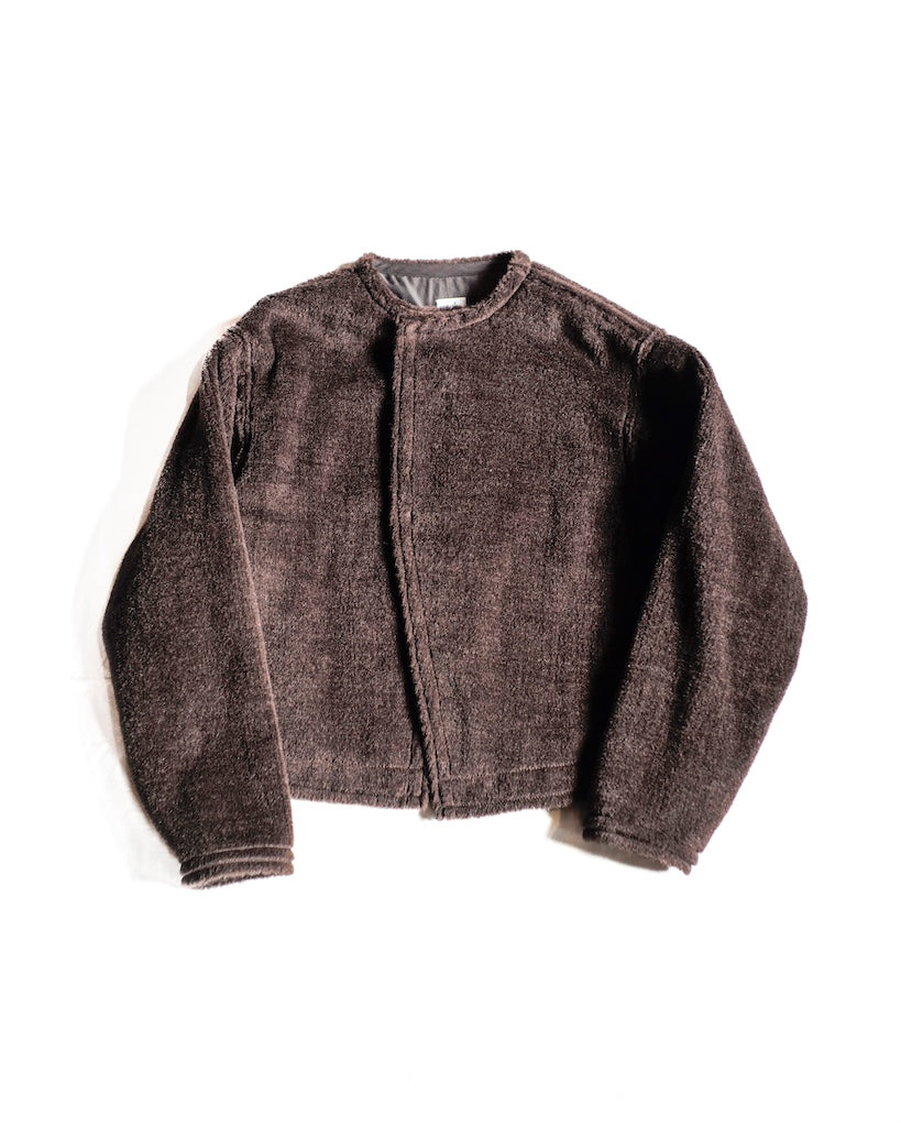 PACO JACKET - WOOL × ALPACA - BROWN