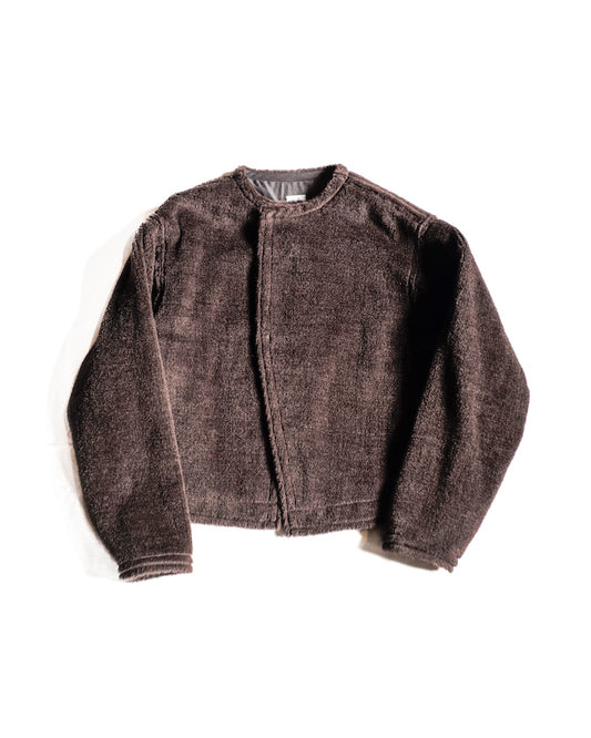 PACO JACKET - WOOL × ALPACA - BROWN