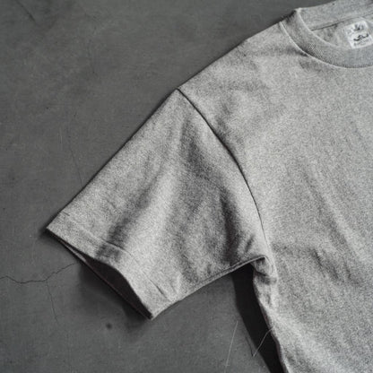 POCKET TEE - USA COTTON - WHITE & BLACK & GREY