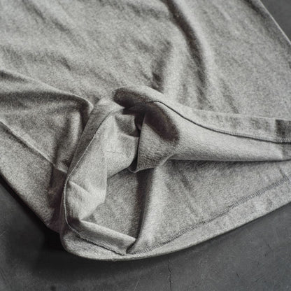 POCKET TEE - USA COTTON - WHITE & BLACK & GREY