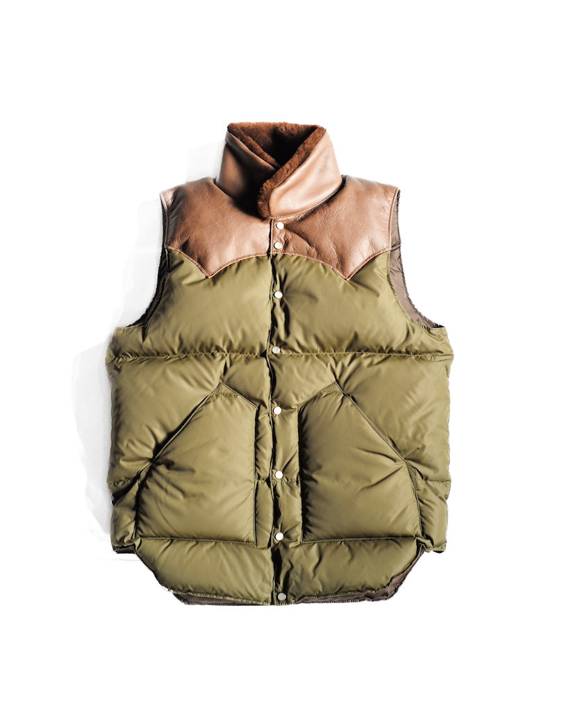 Rocky Mountain Featherbed Co. for ANATOMICA- CHRISTY VEST - OLIVE DRAB
