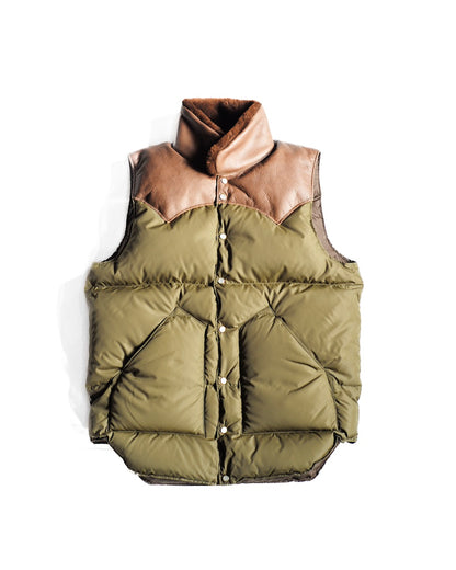 Rocky Mountain Featherbed Co. for ANATOMICA- CHRISTY VEST - OLIVE DRAB