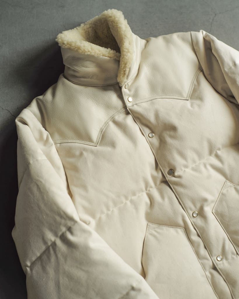 Rocky Mountain Featherbed Co. for ANATOMICA- CHRISTY JACKET - NATURAL