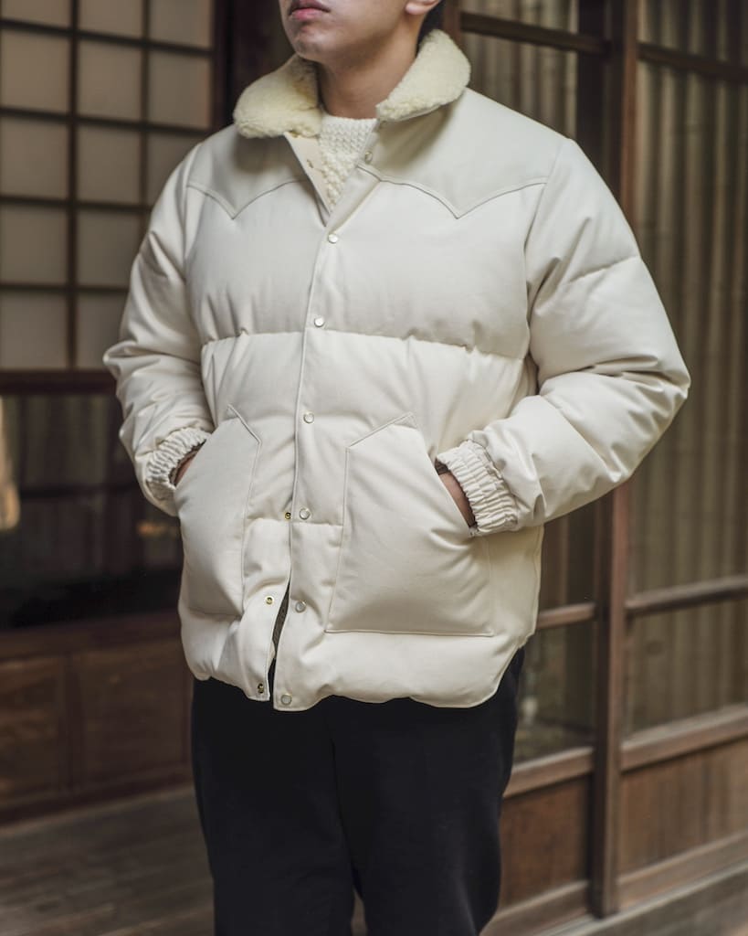 Rocky Mountain Featherbed Co. for ANATOMICA- CHRISTY JACKET - NATURAL