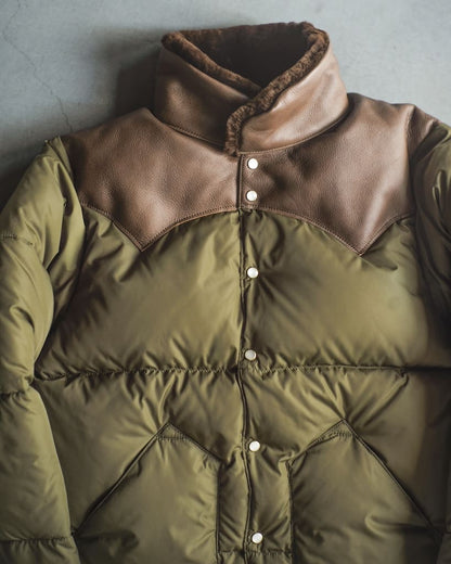 Rocky Mountain Featherbed Co. for ANATOMICA- CHRISTY JACKET - OLIVE DRAB