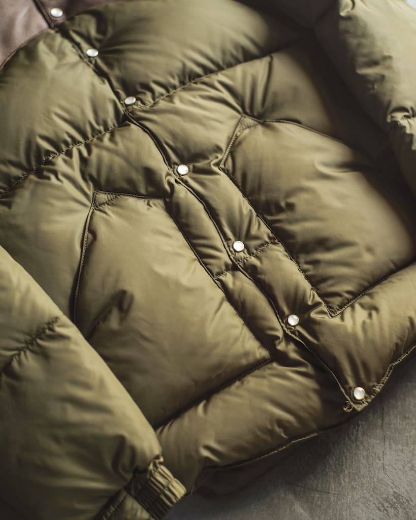 Rocky Mountain Featherbed Co. for ANATOMICA- CHRISTY JACKET - OLIVE DRAB